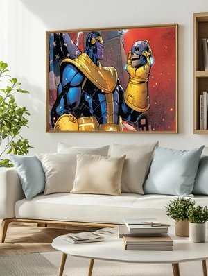 Танос с черепом в руках - 3