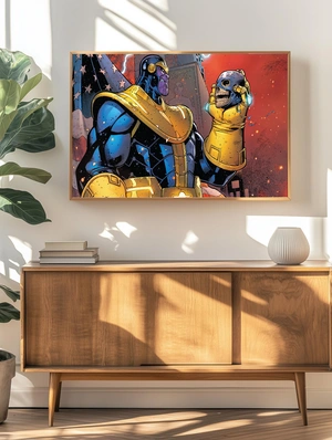 Танос с черепом в руках - 4