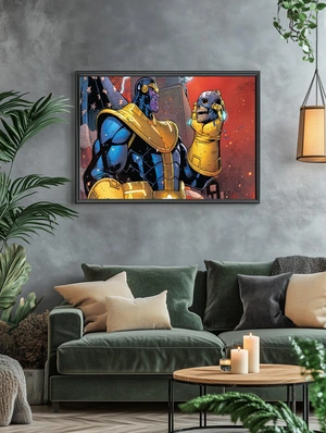 Танос с черепом в руках - 5