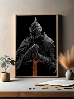 Dark Souls — Темный рыцарь с огненным мечом - 3