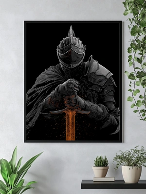 Dark Souls — Темный рыцарь с огненным мечом - 4