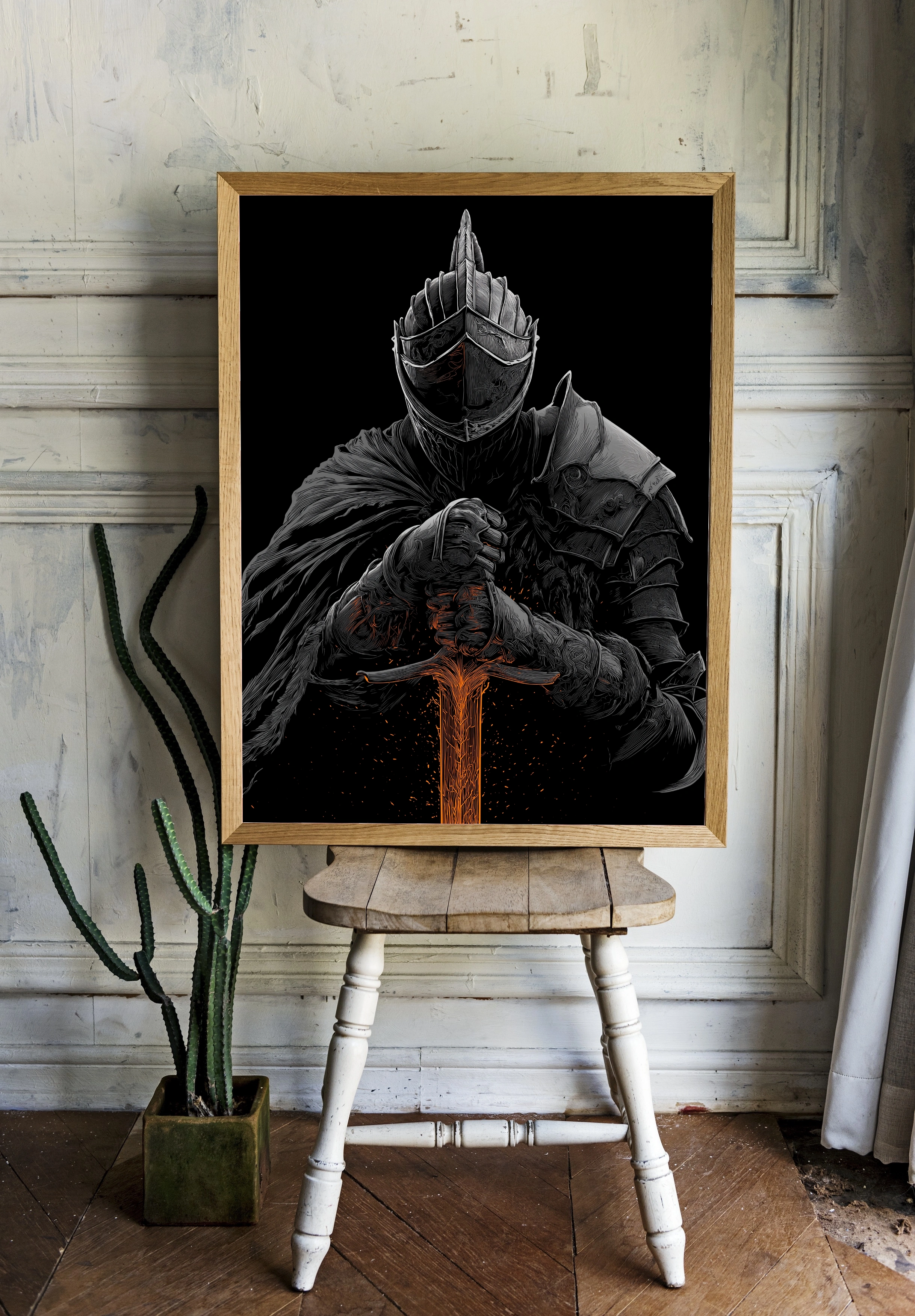 Dark Souls — Темный рыцарь с огненным мечом - 2