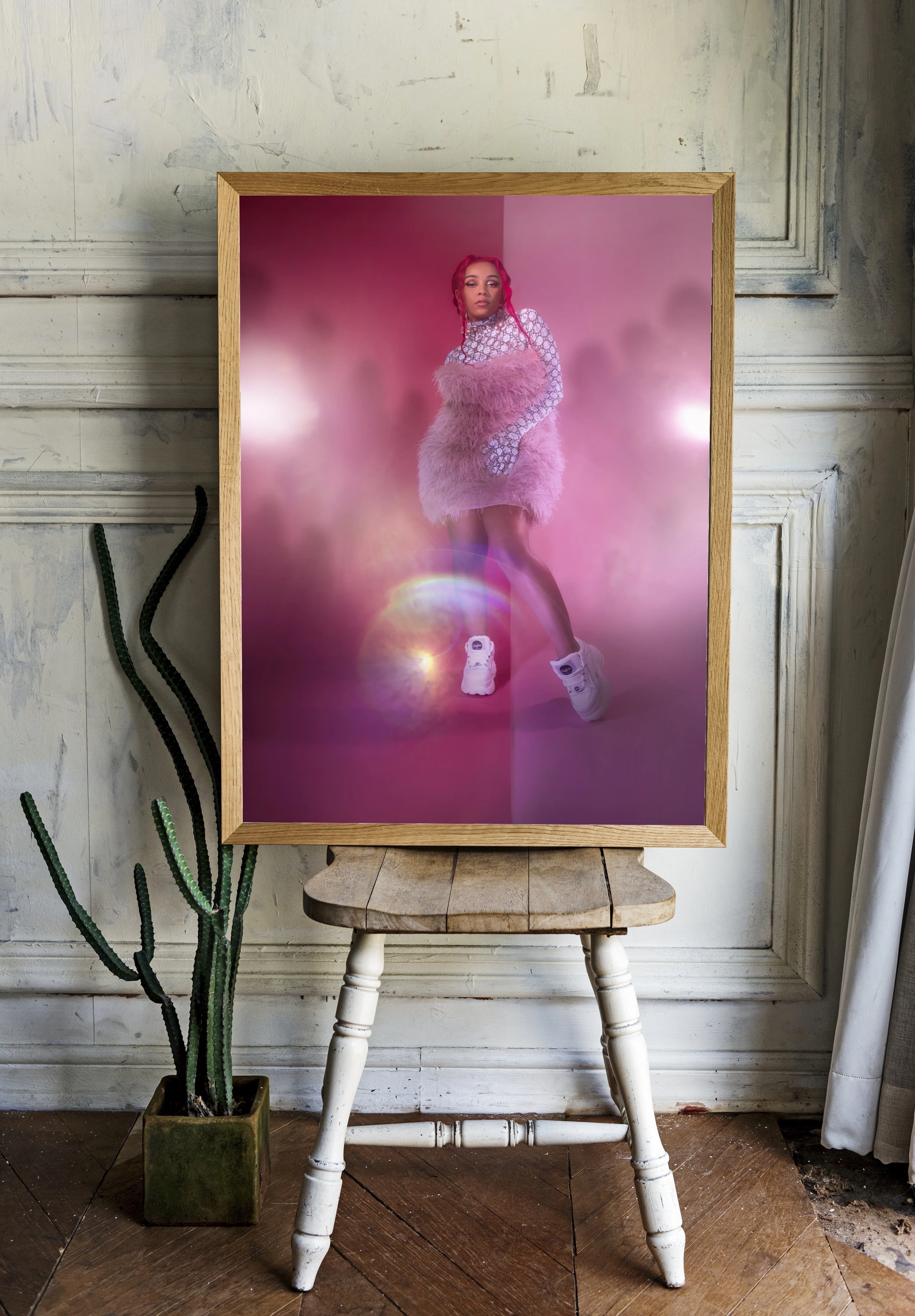 Doja Cat в нежном розовом образе - 2