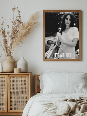 Портрет Lana Del Rey возле автомобиля - 5