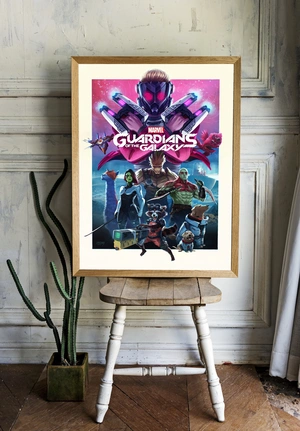 Группа Стражей Галактики в космическом бою - 2