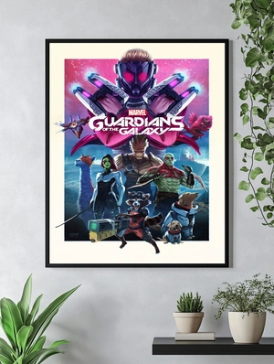 Группа Стражей Галактики в космическом бою - 4