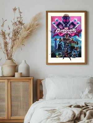 Группа Стражей Галактики в космическом бою - 5