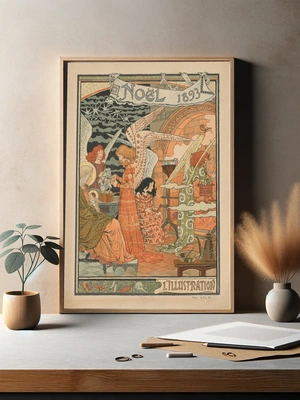 Обложка рождественского номера 1893 года журнала L’Illustration - 3