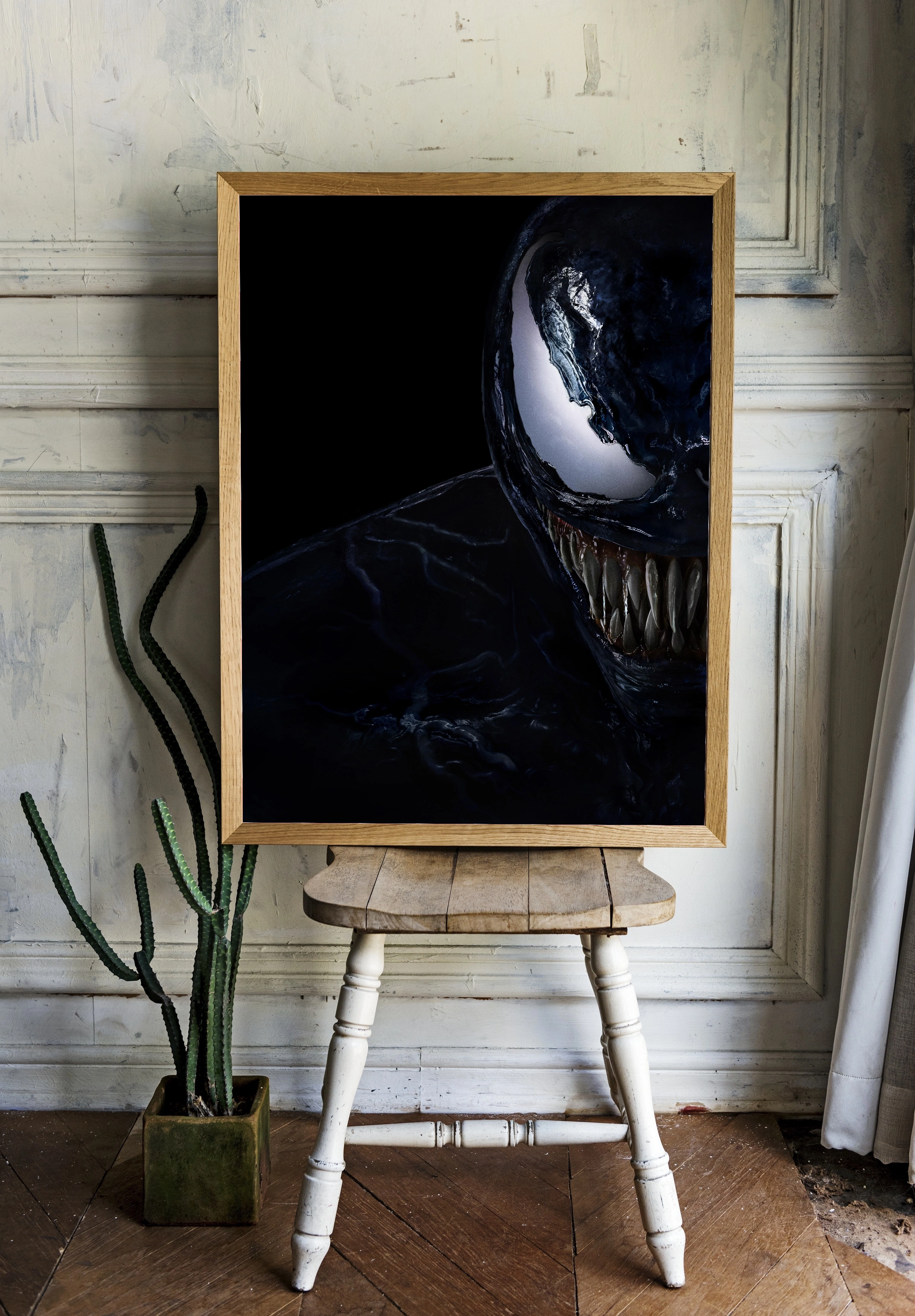 Зловещий образ Венома во тьме - 2