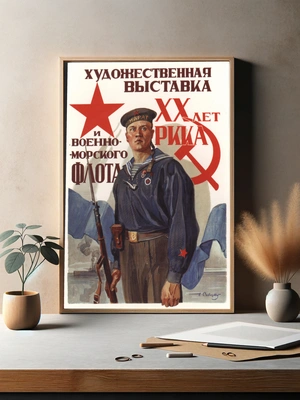 Советский матрос в честь XX-летия РККА - 2