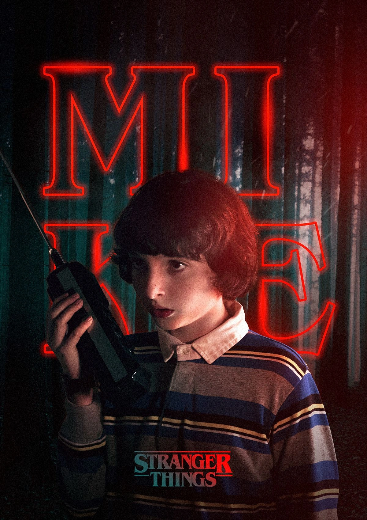 Майк из Stranger Things в загадочном лесу - 1