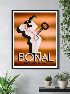 Ретро реклама Bonal в стиле Арт Деко - 4