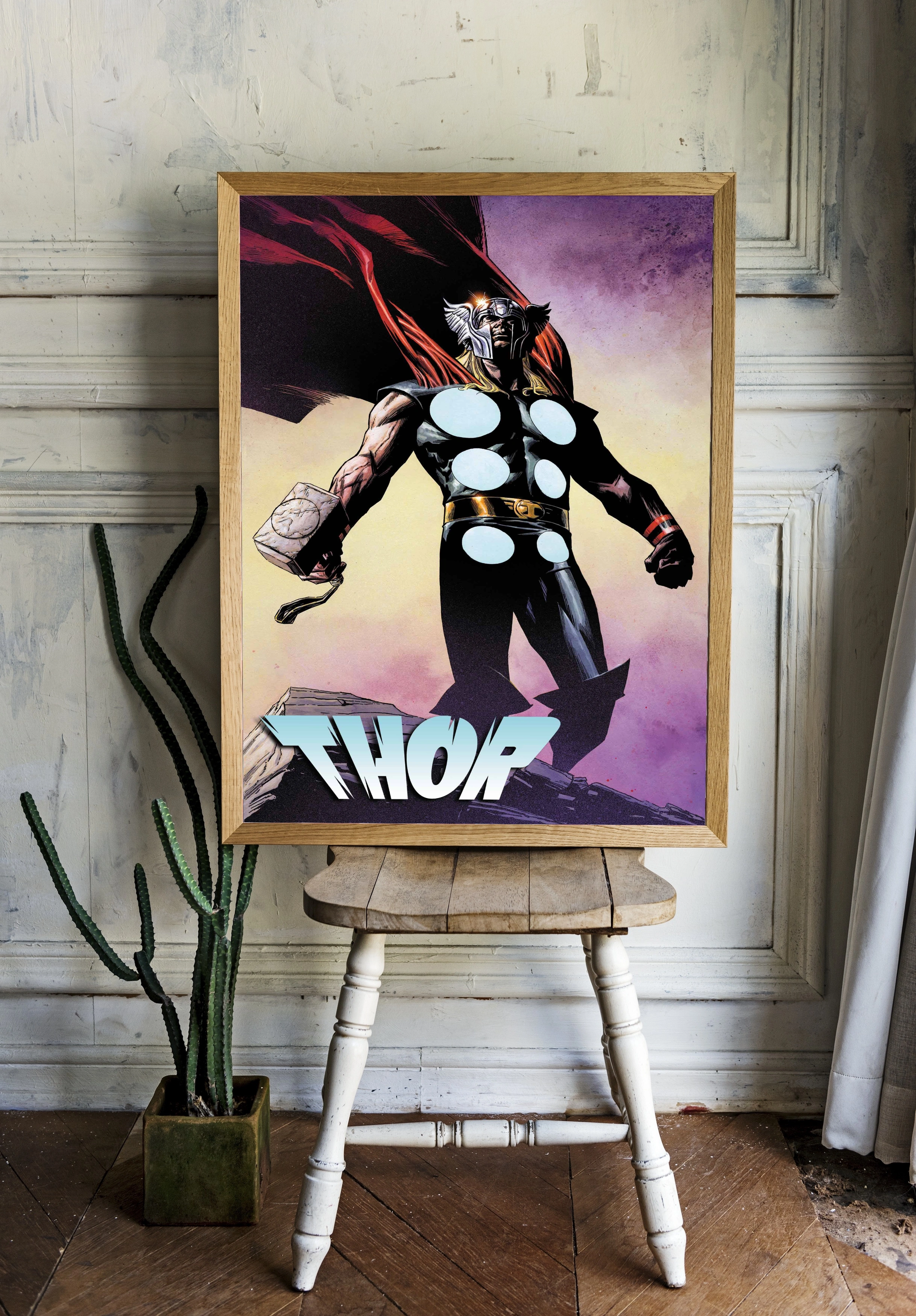 Тор в классическом комикс-стиле - 2