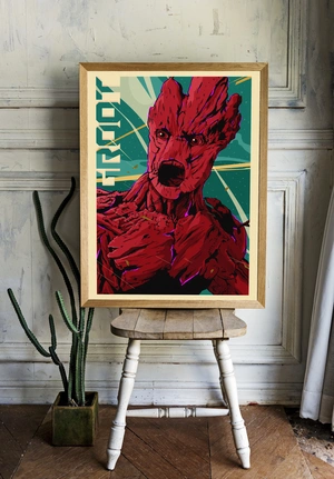 Грут в стиле комиксов - 2