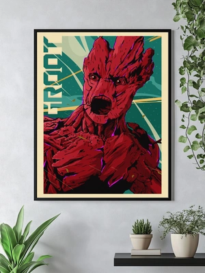 Грут в стиле комиксов - 4