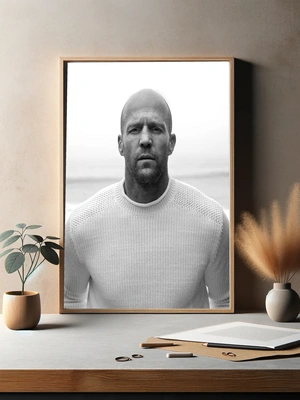 Джейсон Стэтхэм в монохроме - 3