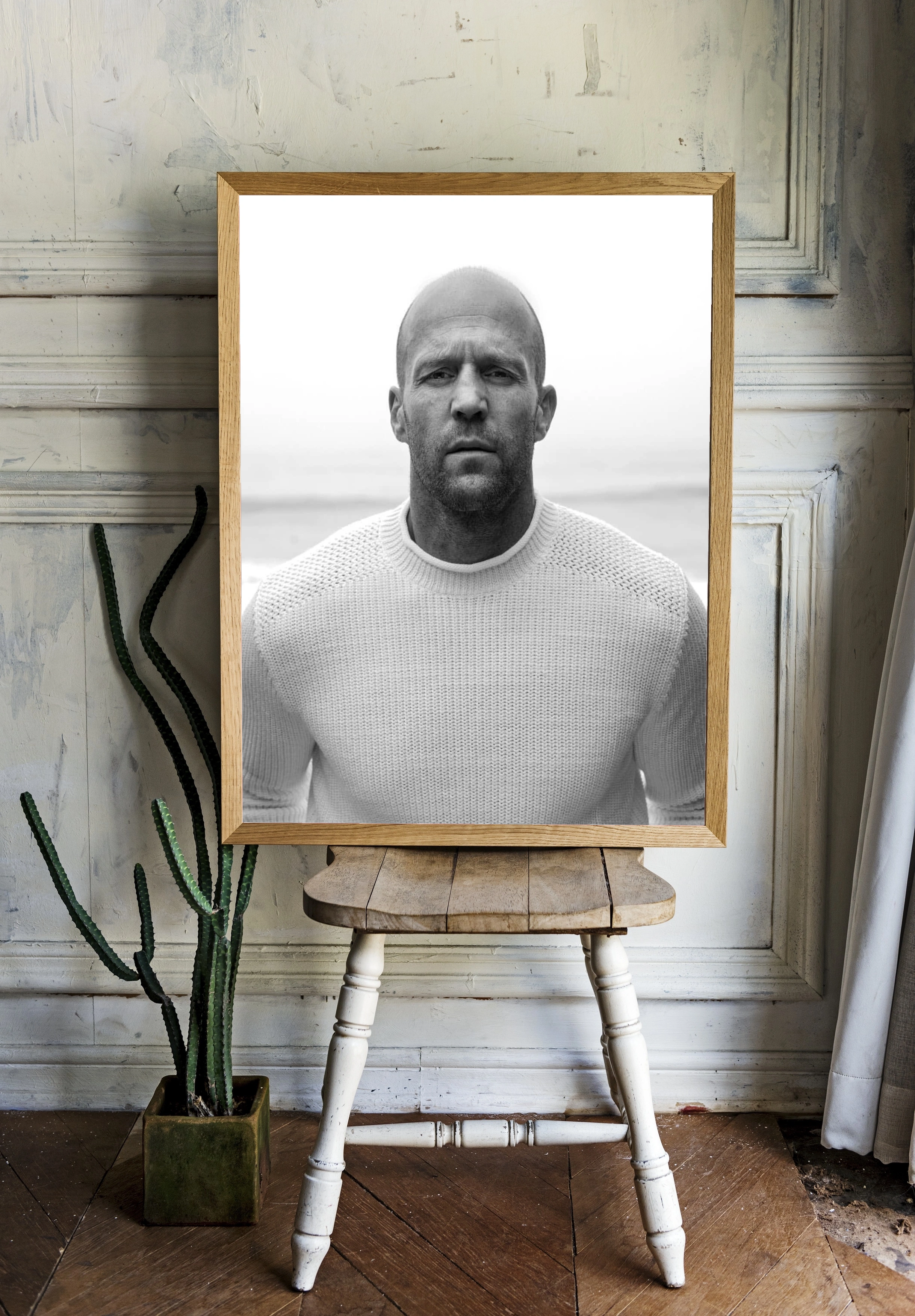 Джейсон Стэтхэм в монохроме - 2