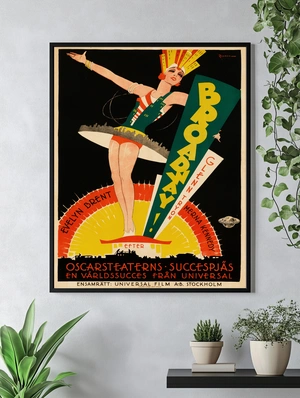 Broadway — Женский силуэт в стиле арт-деко - 4