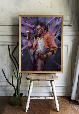 Disco Elysium — Мужчина в оранжевой куртке - 2