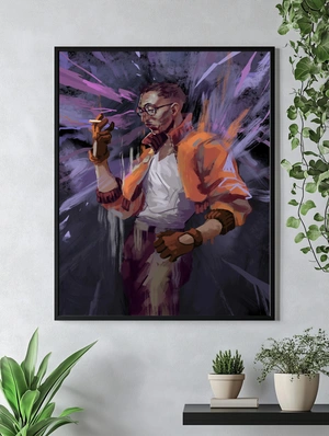 Disco Elysium — Мужчина в оранжевой куртке - 4