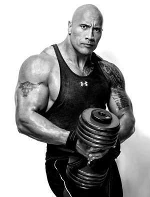 Дуэйн Джонсон мускулы и сила - 1