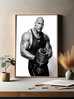 Дуэйн Джонсон мускулы и сила - 3