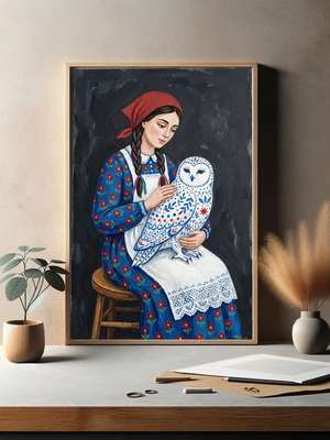 Девушка с совой - 3