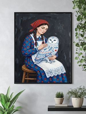 Девушка с совой - 4