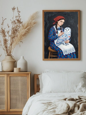 Девушка с совой - 5