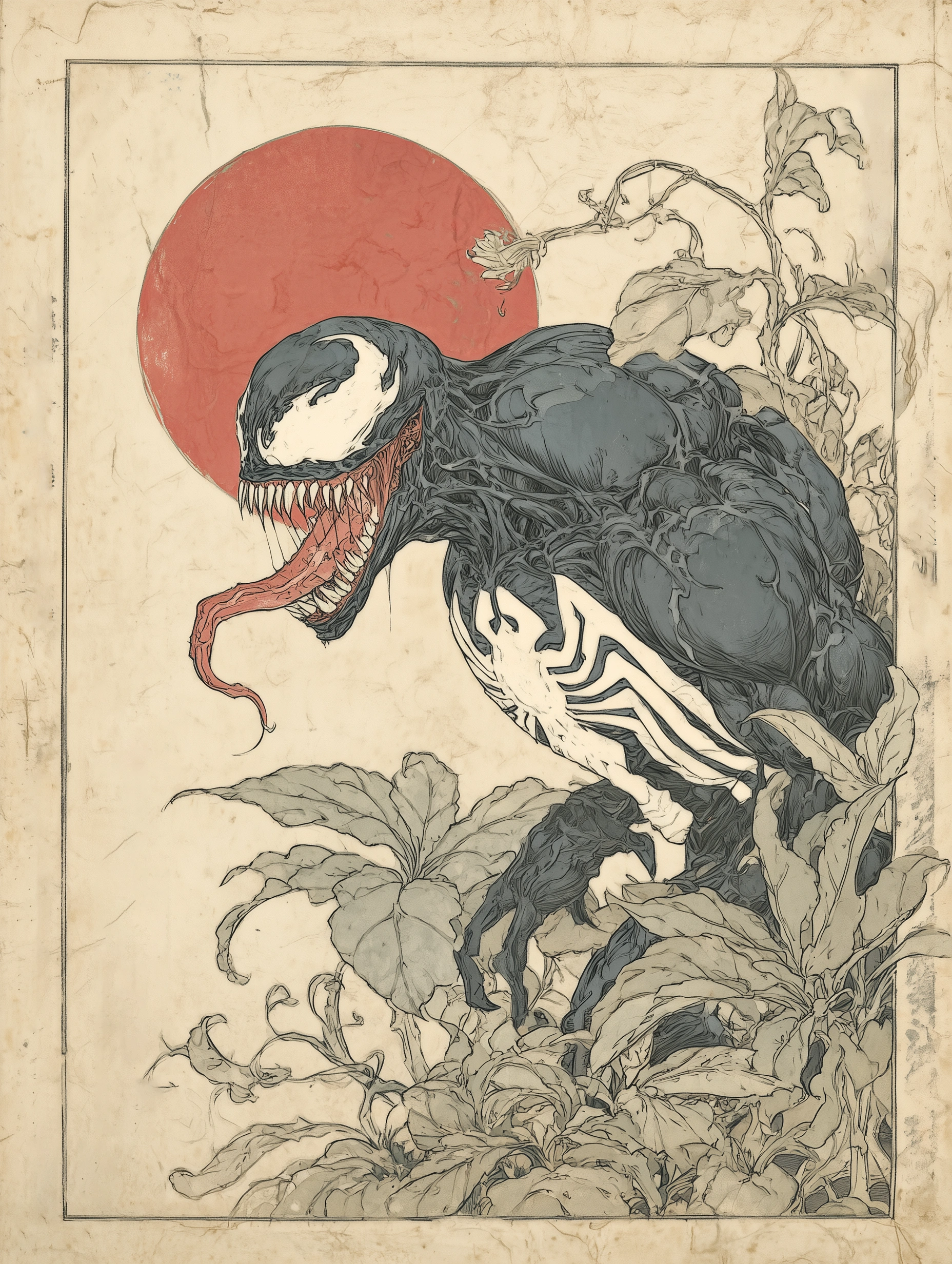 Веном и красное солнце - 1