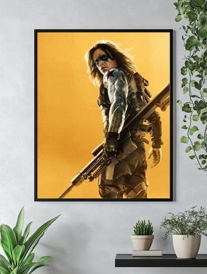 Зимний солдат на желтом фоне - 4