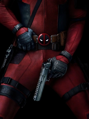 Харизматичный Deadpool с оружием - 1