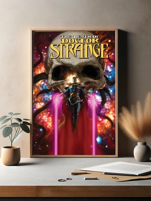 Доктор Стрэндж на фоне черепа - 3
