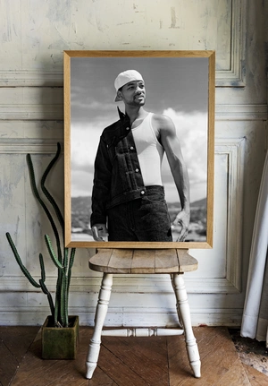 Стильный Уилл Смит в чёрно-белом контрасте - 2