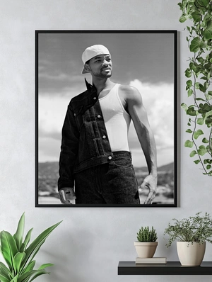 Стильный Уилл Смит в чёрно-белом контрасте - 4