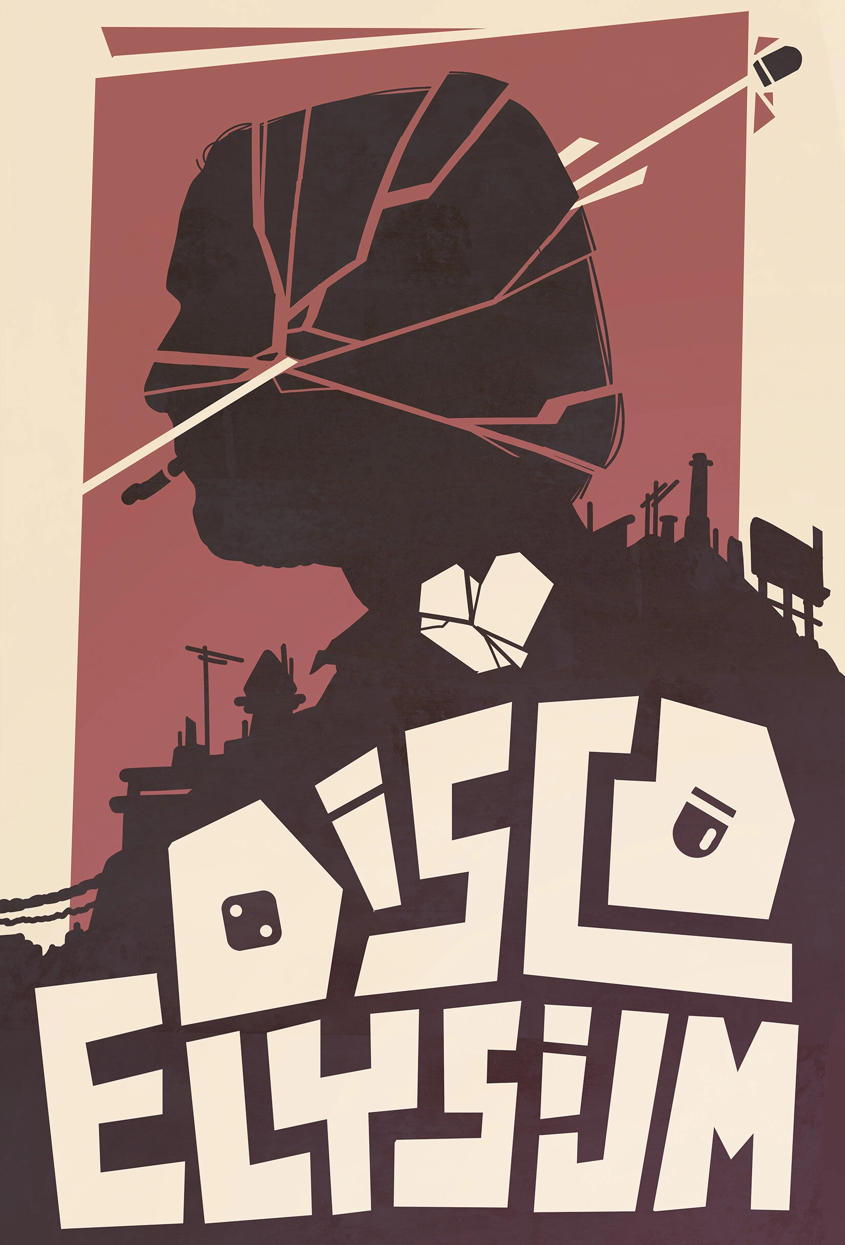 Disco Elysium — Силуэт с сигаретой - 1
