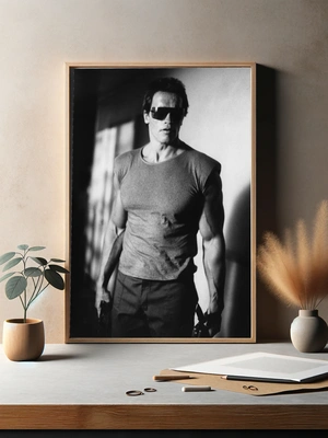 Черно-белый образ Терминатора - 3