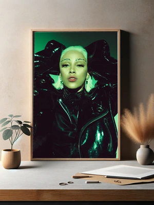 Doja Cat в насыщенных оттенках - 3