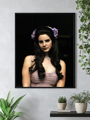 Lana Del Rey — Винтажное настроение с цветами - 4