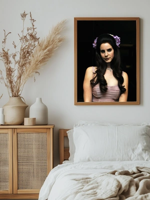 Lana Del Rey — Винтажное настроение с цветами - 5