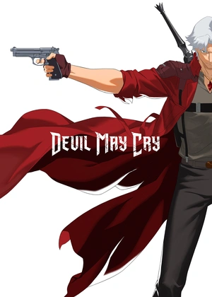 Devil May Cry — Данте с пистолетом и красным плащом - 1
