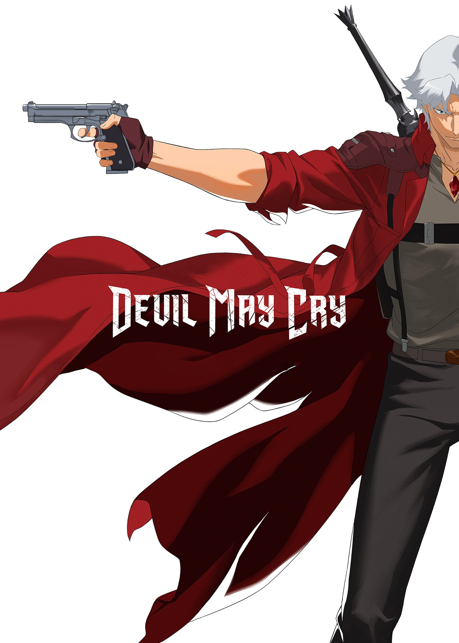 Devil May Cry — Данте с пистолетом и красным плащом - 1