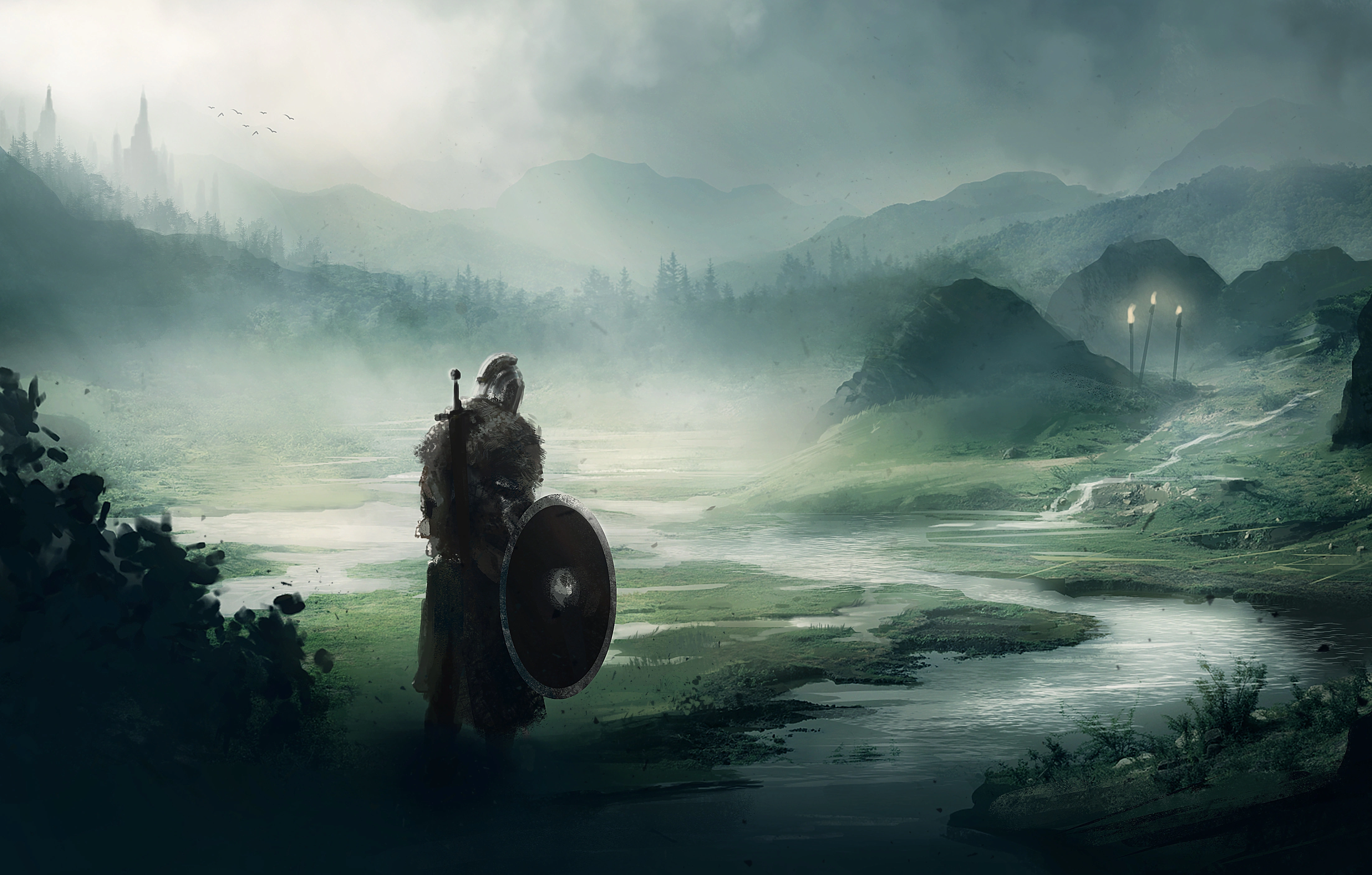 Dark Souls — Воин в туманных горах - 1