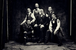 Rammstein — Группа в классическом чёрно-белом стиле - 1
