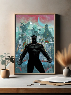 Черная Пантера в футуристическом городе - 3