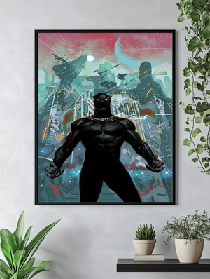 Черная Пантера в футуристическом городе - 4