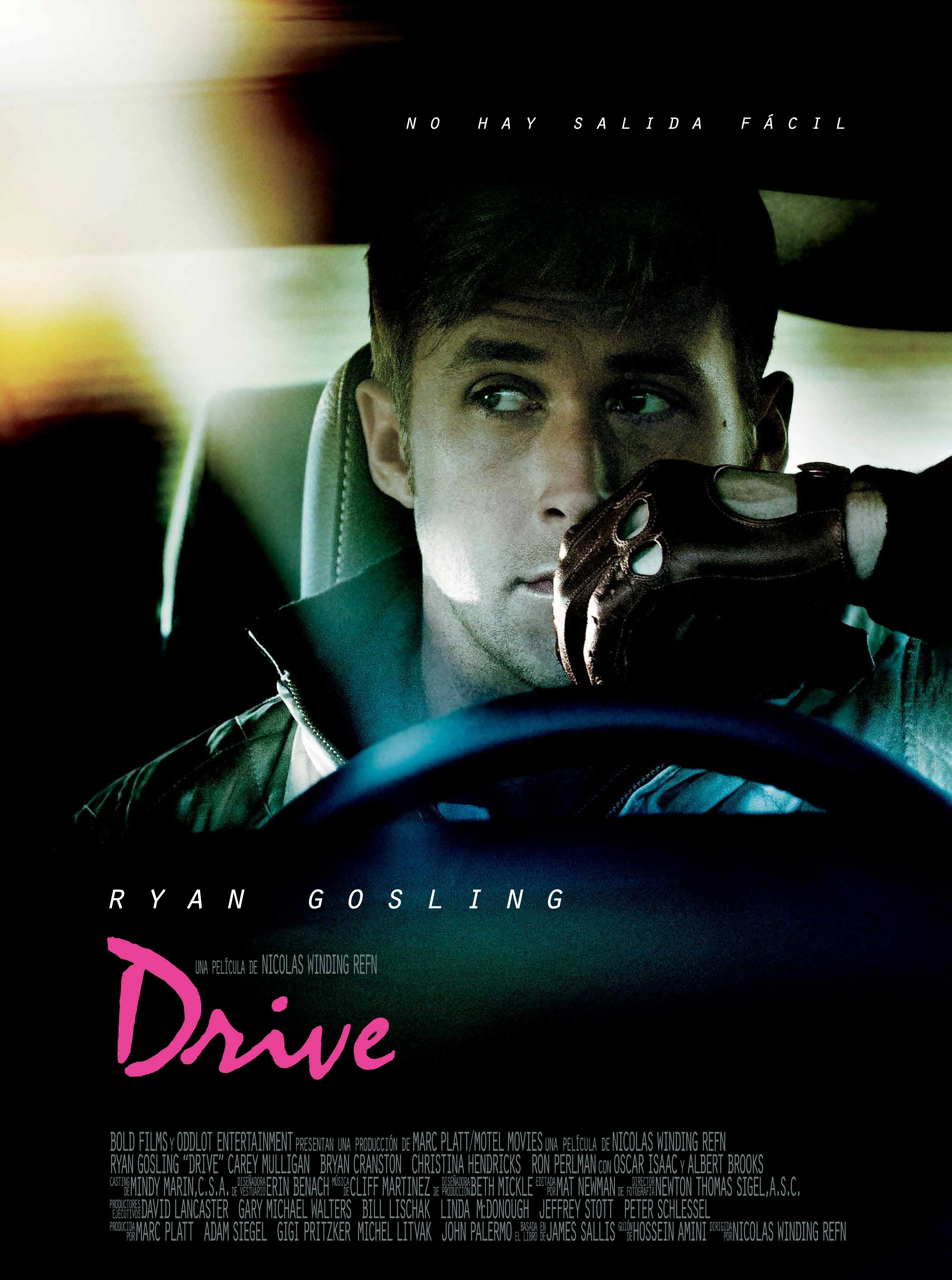 Райан Гослинг в напряжённой сцене фильма Drive - 1