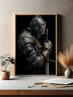 Dark Souls — Средневековый рыцарь в доспехах с мечом - 3