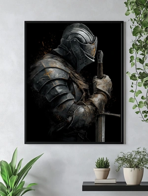 Dark Souls — Средневековый рыцарь в доспехах с мечом - 4
