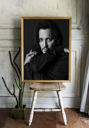 Джонни Депп в чёрно-белой глубине - 2